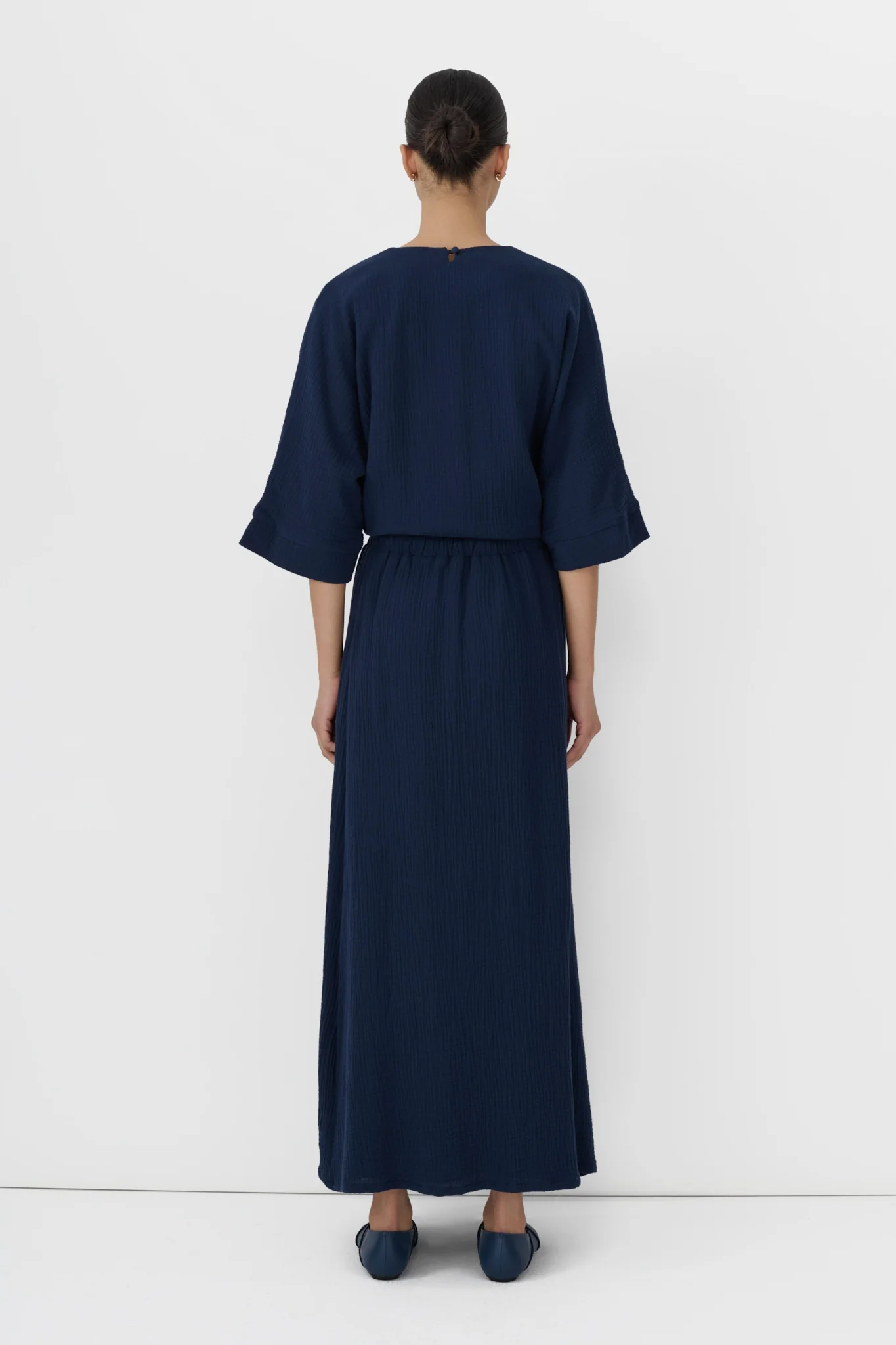 Gauze Drawstring Skirt - Image 3